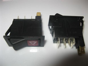 Dörtlü Flaşör Anahtarı Fiat-new Holland :trm Td65-75 | Nh 84155394