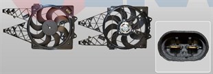 Fan Motoru 12v Davlumbazlı Doblo Fan Fıat Doblo (152,263) 1.6 Mjt 2010- Sgr59973 | Sgr 59973