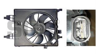 Fan Motoru 12v Davlumbazlı Renault Kangoo Sgr59688 | Sgr 59688