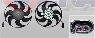 Fan Motoru 12v Vw Golf V Caddy3 Touran Passat 290mm Caddy 3 Golf 5 Touran Kucuk | Sgr 59537