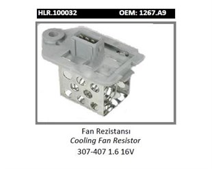 Fan Rezistansı Gri Peugeot Berlingo 307 407 1.6 Partner | Hellux Hlr100032