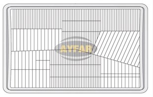 Far Camı Peugeot J9 Iveco Minibüs Ym 17x25 Ölçüsü En 17 Boy 25 | Ayfar C11312
