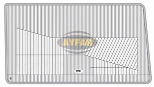 Far Camı Sağ Doğan Slx Kartal Şahin Dkş | Ayfar C11103