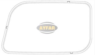 Far Camı Sağ Mercedes Axor Actros Mp2 04-08 | Ayfar C11576