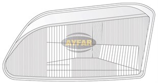 Far Camı Sağ Renault Megane Scenic 96- | Ayfar C11220