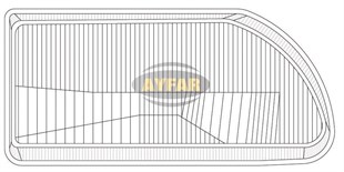 Far Camı Sağ Renault R9 Broadway 97 | Ayfar C11206