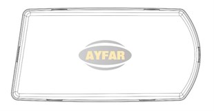Far Camı Sağ Scanıa Pgrt Düz Cam | Ayfar C11800