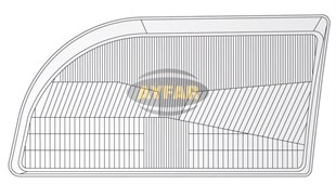 Far Camı Sol Ford Transit T12 T15 | Ayfar C11545