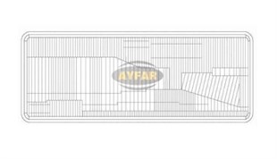 Far Camı Sol Iveco Eurotech Eurostar | Ayfar C11631