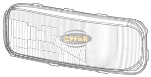 Far Camı Sol Mercedes Atego Desenli | Ayfar C11596