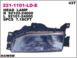Far Excel Ön Sol 90-95  221-1101 | Depo 2211101llde