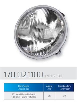 Far M-131 Uzun--iç M131 Kartal Uzun Reflektor İç Ayg1110 | Aygersan 170021110