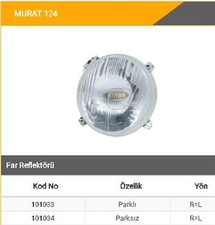 Far M124 50nc (parksız) Ayf101034 | Ayfar 101034