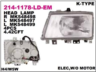 Far Mits.fuso Canter Sol 06214-1178l | Depo 2141178lldem