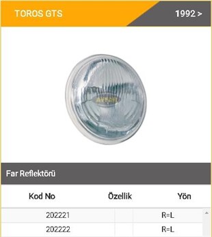 Far R12 (h1) Ayf202221 | Ayfar 202221