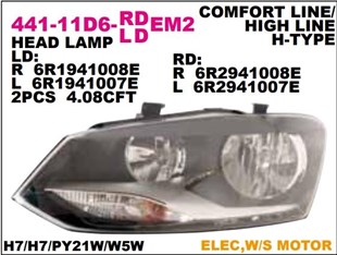 Far Sağ Elektrikli Polo 6 | Depo 44111d6rmldem2