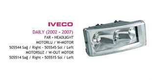 Far Sağ Iveco Daıly Motorlu 2002-2007 | Ayfar 505544