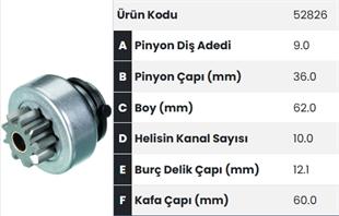 Marş Dişlisi 9diş Iveco Daıly Cıtroen Jumper |