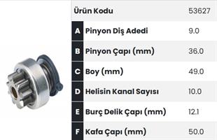 Marş Dişlisi 9diş Peugeot Boxer Ducato Jumper Transıt |