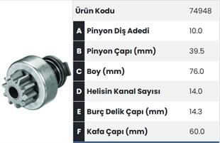 Marş Dişlisi 10diş Iskratip Masset Ferguson Pantom 3050 3060 Perkins Motor Erkunt Traktör Hidromek Kepçe Traktör Beko Loader |