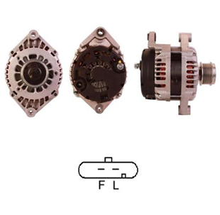 Alternatör 12v 120ah Chevrolet Captiva 2.0 Opel A 2fiş 4fiş Gibi Ama 2fişli | Genon Gna6120