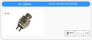 Geri Vites Müşürü Volvo Tır | Klf Gv140060