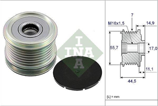 Alt.kasnağı 7KAN MERC.SPRİNTER-C180 232001 | INA 535004210
