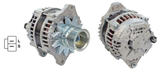 Alternatör 24v 80a Hitachı Tip Isuzu Nqr Npr Ym Vakumsuz (4hk1/4jj1 Motor) | Ithal T171oem