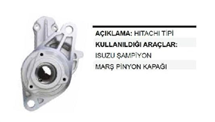 Pinyon Kapağı Ön Hitachi Tipi Isuzu Sampıon 3 Cıvatalı | ITH PKMC225