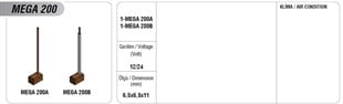 Kalorifer Kömürü 6.5x6.5x11 Mega 200 Takviye Trim Kömürü | Mega 200