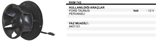 Kalorifer Motoru 12v Ford Taunus P100 K742 | Ith Km742