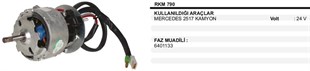 Kalorifer Motoru 24v Mercedes 2517 Pervanesiz K790 | Ith Km790