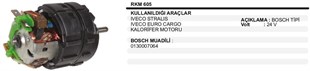 Kalorifer Motoru 24v Mercedes Otobüs Iveco Stralıs -kalınlık -51mm | Ith Km605