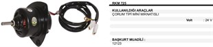 Kalorifer Motoru 24v Mıknatıslı Çorum Yetsan K725 | Ith Km725