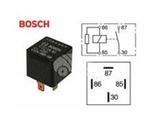Röle Kapama Rölesi 12v 30ah 4uç Sapsız Mercedes Porsche 999 657 008 90, 993 615 135 00, Ford 95 Volkswagen 0332019103 | Bosch 0332019103