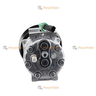 Klima Kompresörü 24v 8pk 133mm 7h15 Cat Caterpillar İş Makinası Bloktan Bağlantı Cat 3949671 1630872, 3949671, 1630872, 39496 | Kapo 4131