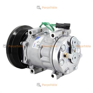 Klima Kompresörü 24v 8pk 133mm 7h15 Cat Caterpillar İş Makinası Bloktan Bağlantı Cat 3949671 1630872, 3949671, 1630872, 39496 | Kapo 4131