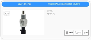 Geri Vites Müşürü Iveco Daily 2 35.10 | Klf Gv140108