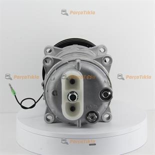 Klima Kompresör 12v Tm16 Çift Kasnak V Kayış N205315e | Valeo N205315e