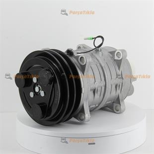 Klima Kompresör 12v Tm16 Çift Kasnak V Kayış N205315e | Valeo N205315e