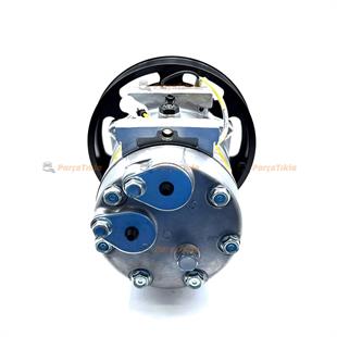 Klima Kompresörü 24v 8pk Çap 179mm Volvo İş Makinası Volvo Kamyon Reno Tır T Kabin Bloktan Baglantılı Arkadan Çıkıslı Sd6195 | Wutse 42010111