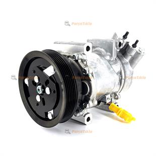 Klima Kompresör 6pk Renault Clio 1,5 Kango Vgn Kapak Çıkışlar Geniş Fluance Olur Clio 3 Kango 1,5 Dcı Nissan Note | Lidpart K1918e