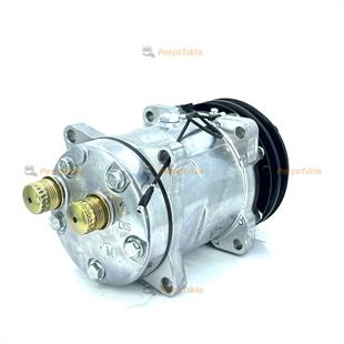 Klima Kompresörü 12v 2pk V Kayış 5h14 Arkadan Çıkış Kalın Kalın 38926631 440038926631 | Lidpart K6631