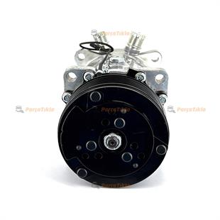 Klima Kompresörü 12v 8pk 5h14 Üstten Çıkış İnce Kalın Sanden6629 Sd6629 | Kapo 6629