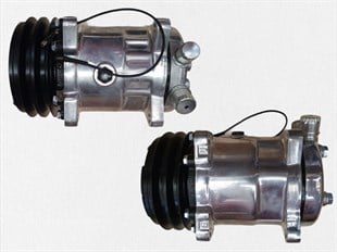 Klima Kompresörü 12v 2pk V Kayış 5h14 Üniversal Üstten Çıkış İnce Kalın İ-k | Nemkar 0184