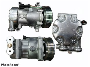 Klima Kompresörü 12v 6kan Visteon Ford Fiesta Ym Benzinli 01- | Nemkar 001093