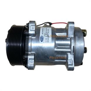 Klima Kompresörü 12v 8pk 7h15 Arkadan I.k İnce Kalın 119mm | Marellı 359002001770