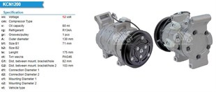 Klima Kompresörü 12v Toyota Hılux 08- Dcp50092 | Wondo Wnd47052