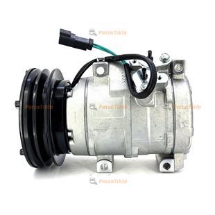 Klima Kompresörü 24v 1pk 138mm İş Makinası Cat Caterpil V Kayış Dcp99807 2316984 Komatsu Kawasaki | Kapo 2316984