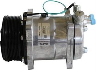 Klima Kompresörü 24v 8pk 5h14 Üstten Çıkış İnce Kalın Üniversal | Kapo 6658